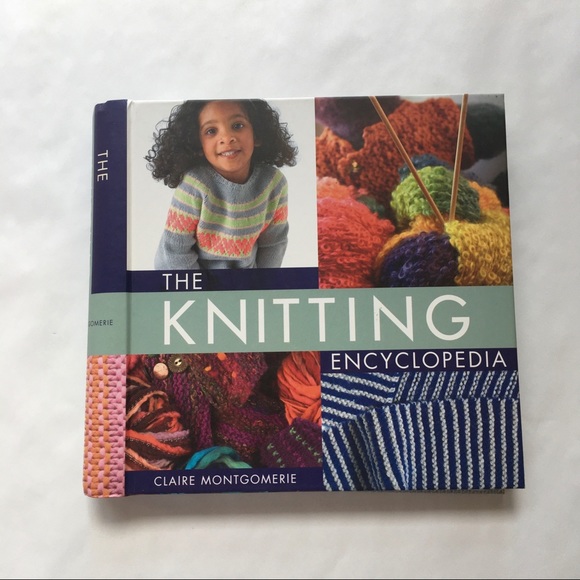 The Knitting Encyclopedia Claire Montgomerie Spiral Bound Hardcover Book - Picture 1 of 7